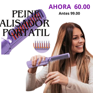 Peine Alisador Portatil