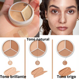 PALETA DE MAQUILLAJE DE CORRECTOR 3 EN 1