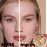 PALETA DE MAQUILLAJE DE CORRECTOR 3 EN 1