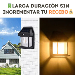 PACK DE 2 LAMPARA SOLAR CON SENSOR 3W COD