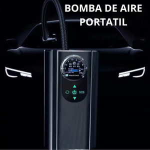 BOMBA COMPRESORA  DE AIRE PORTATIL